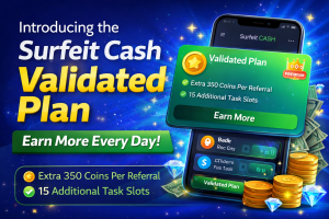 Introducing the Surfeit Cash Validated Plan: Earn More Every Day
